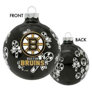 Boston Bruins NHL Traditional Round Ornament