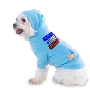  VOTE FOR WAIT STAFF Hooded (Hoody) T Shirt with pocket for 