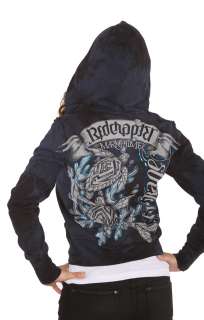 Red Chapter Ladies Strength Courage Hoodie  