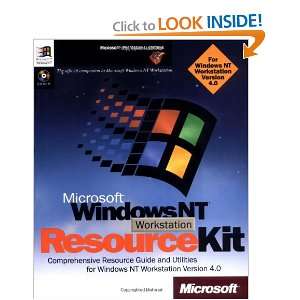  Microsoft Windows NT Workstation 4.0 Resource Kit 