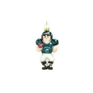   Eagles NFL Glass Player Ornament (5 Caucasian): Sports & Outdoors