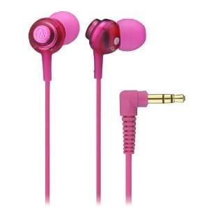  Audio Technica ATH CKL202 PK Pink  Inner Ear Headphones 