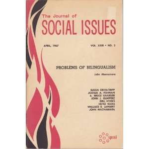  The Journal of Social Issues Vol. 23, No. 2: N/A: Books