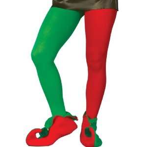  Lets Party By Forum Novelties Inc Elf Tights Adult / Green 