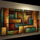 ABSTRACT PAINTING ART MODERN Contemporary DECOR Michael Lang certified 