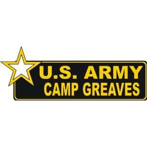  United States Army Camp Greaves Bumper Sticker Decal 6 