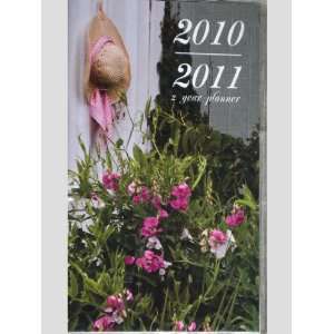   Flowers 2010/2011 2 Year Pocket Planner Calendar