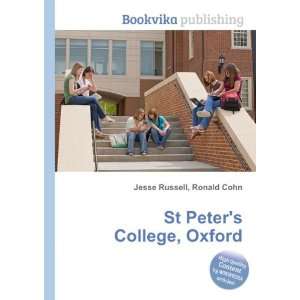  St Peters College, Oxford Ronald Cohn Jesse Russell 