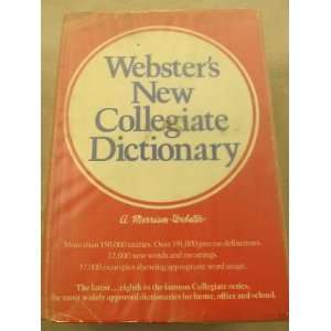  Websters New Collegiate Dictionary (9780877793588) H. B 