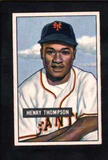 1951 BOWMAN #89 HENRY THOMPSON NM J866  