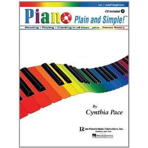  Piano Plain and Simple Bk/CD (Book & CD) (0073999723649 