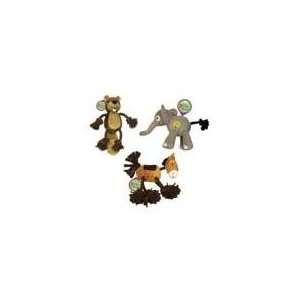  3 PACK CRAZY PAWS PLUSH TOY, Color: May Vary   Randomly 