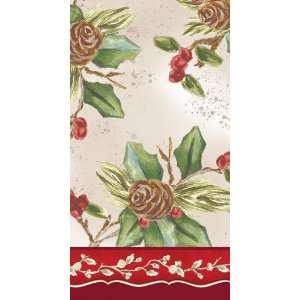  Christmas Holly Paper Guest Towels