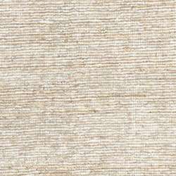 Hand woven White Leather/ Hemp Rug (8 x 10)  