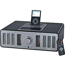 Acoustic Research AV100B Tabletop Radio with iPod Docking Station 
