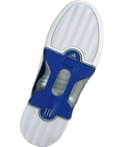 Adidas Chromium II White/Royal Basketball Shoes  Overstock
