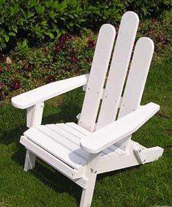 Childrens White Adirondack Lawn Chair  Overstock