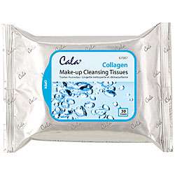 Cala Collagen Makeup Cleansing Facial Tissue 30 count Packages (Pack 