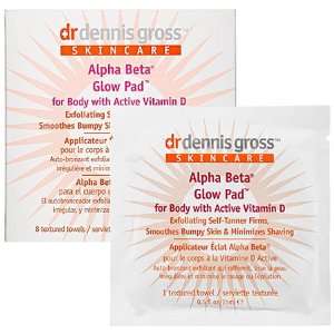   Skincare Alpha Beta Glow Pad For Body With Active Vitamin D Beauty