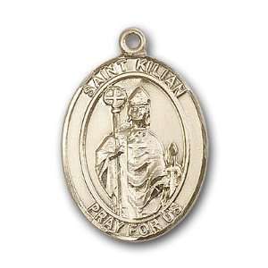  12K Gold Filled St. Kilian Medal Jewelry