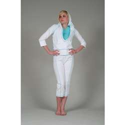 Yogacara Womens White Capri Pants  Overstock