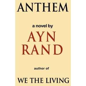  Anthem [Hardcover] Ayn Rand Books