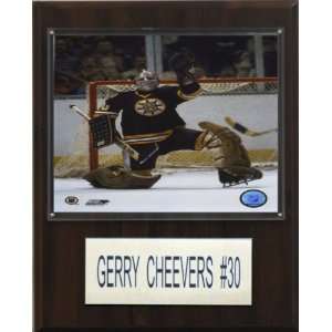  NHL Gary Cheevers Boston Bruins Player Plaque Sports 