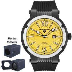   Mens Legato Cirque Yellow Dial Automatic Watch  