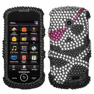 Skull Bling Case Cover for Samsung Solstice II SGH A817  