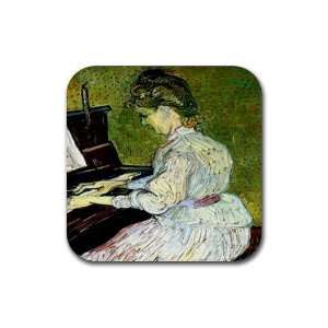  Marguerite Gachet at the Piano By Vincent Van Gogh Square 