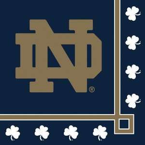  Notre Dame University Beverage Napkins: Toys & Games