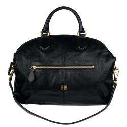 Givenchy Black Leather Top Handle Shopper Bag  