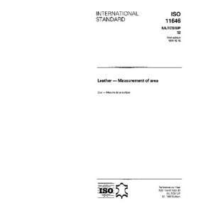   ISO 116461993, Leather    Measurement of area IULTCS/IULTCS Books