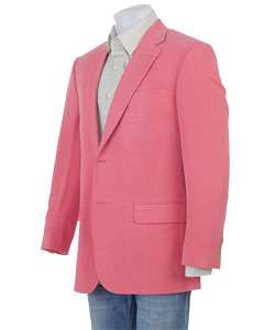 Bill Blass Mens Nantucket Red Silk Sport Coat  Overstock