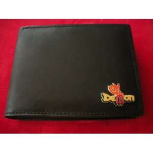 Demon(Dodge) Bi fold Italian Leather Wallet