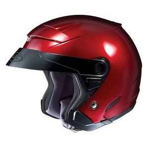  HJC FS 3 WINE SIZE:LRG MOTORCYCLE Open Face Helmet 