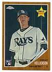 2011 TOPPS CHROME C119 JEREMY HELLICKSON HERITAGE REFRACTOR 562 TAMPA 