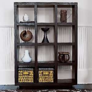 com Columbia Solid Hardwood Frame Bookcase with Locking Wheels   Free 
