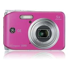 GE J1050 Point & Shoot Digital Camera   Pink  Overstock