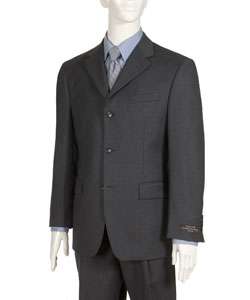 Antonio Treviso Charcoal Grey Mens Travel Suit  Overstock