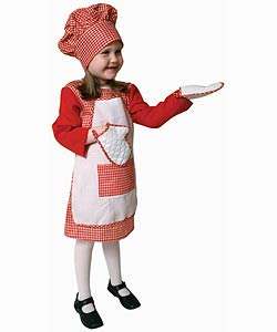 Girls Red Chef Dress up Set (Size 2 18)  Overstock