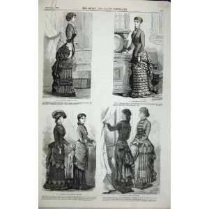  1882 Womens Fashion Girl Costume Cross Embroidery: Home 