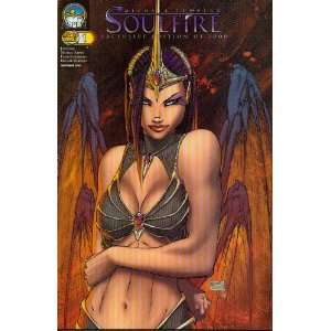 Soulfire #1 2004 Wizard World Chicago Cover:  Books