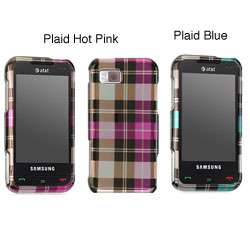 Samsung Eternity A867 Plaid Design Protector Case  Overstock