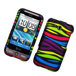 HTC Freestyle Rainbow Zebra Protector Case  