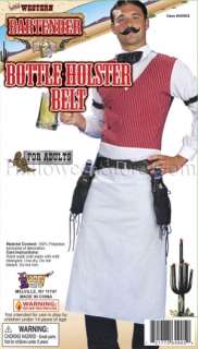 Bottle Holster Belt  awesome faux leather bartender holster. One Size 