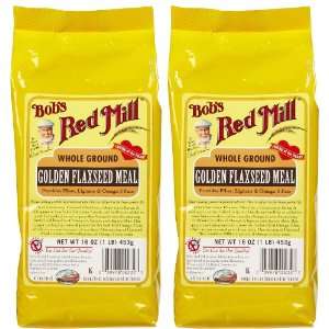 Bobs Red Mill Golden Flaxseed Meal, 16 oz   2 pk.  