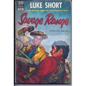  Savage Range Luke Short Books