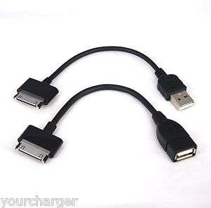 10cm Short USB Cable + Host OTG Cable for Samsung Galaxy Tab 2 7.0 7 