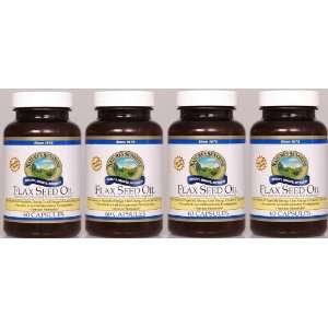 Naturessunshine Flax Seed Oil w/Lignans Support Circulatory and Immune 